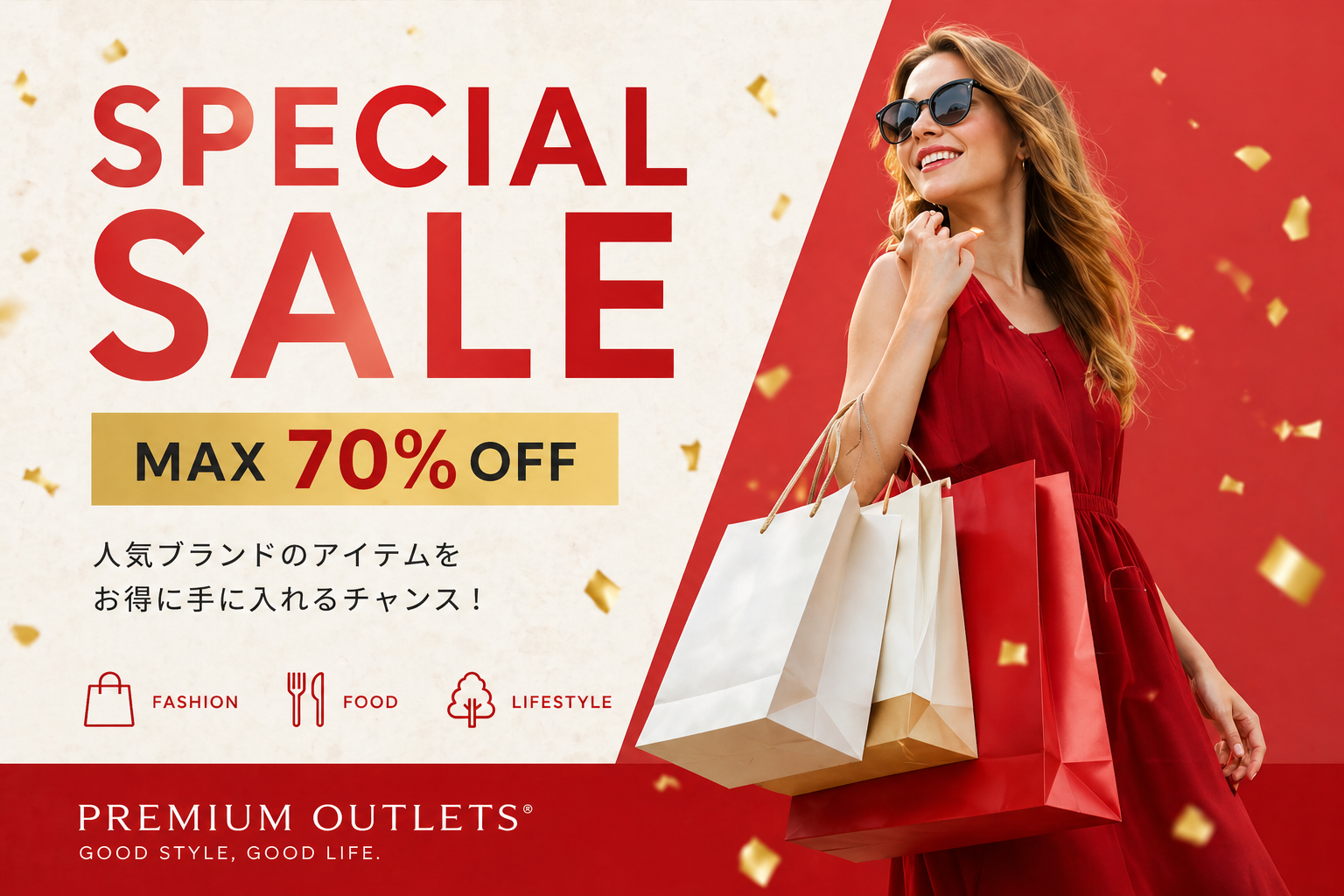 PREMIUM OUTLETS / SPECIAL SALE LP